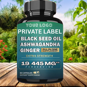 OEM Private Brand Himalayan Shilajit Resin Extract <b>Capsules</b> Natural Ashwagandha for Adults Not for Pregnant Women - Product Image 5