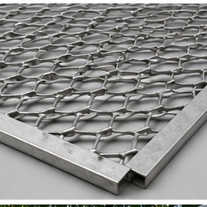 Rouleau de treillis métallique expansé en aluminium, treillis métallique expansé en aluminium à motif losange, treillis métallique expansé en aluminium à trous losangés - Product Image 3