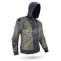 Hoodie de protection unisexe pour moto, hiver, poids lourd, course moto, armure intégrale, doublure en coton, imprimé par transfert thermique