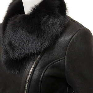 Chaquetas de Piel de Oveja Acolchada para Mujer, de Alta Calidad, Transpirables, Ecológicas, Estilo Europeo, Color Personalizado - Product Image 5