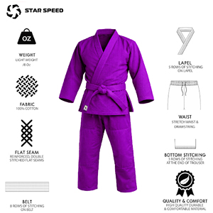 Custom Made Judo Gi Uniforms Martial Arts Wear Best Quality Judo Suits Wholesale Plain Custom Logo Uniform 100% Cotton Unisex - Product Image 6