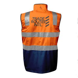 Chalecos de Seguridad de Forro Polar Duraderos e Impermeables ANSI Clase 2 para Trabajadores Industriales y de la Construcción con Opciones de Logotipo y Diseño Personalizados - Product Image 2