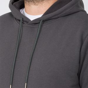 Sweat-shirts à capuche unisexes en coton 500 g/m², hiver, coupe oversize, grandes tailles, impression et broderie de logo personnalisés, impression en relief épaisse - Product Image 4