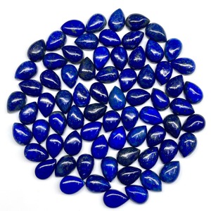 Natural <b>Lapis</b> <b>Lazuli</b> Pear Cut Cabochon 14mm 10mm <b>Lapis</b> <b>Lazuli</b> Stone Loose Gemstones Wholesale Price Bulk Lot For Jewelry Making - Product Image 2
