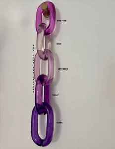 โซ่เชื่อมต่อเรซิ่นตกแต่งสำหรับโต๊ะกาแฟในห้องนั่งเล่นและตกแต่งทางเข้าบ้าน ราคาประหยัด ตกแต่งภายในได้อย่างมีสไตล์ - Product Image 3