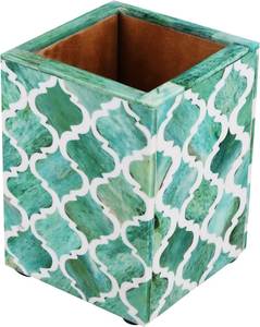 High Standard Design Handmade Resin Pen Holder Customized Shape Desk Table Organiser Home Decoration HANDICRAFT HUB Brand Price - Product Image 6