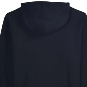 Sweat-shirt à capuche décontracté pour homme, couleur noire, en molleton doux, à manches longues, chaud et confortable, streetwear d'hiver - Product Image 4