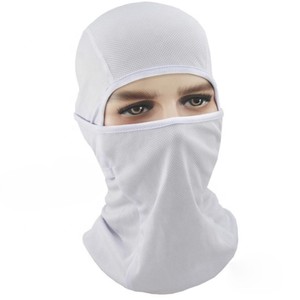 Balaclava unisexe couvrant tout le visage pour usage extérieur 54-56CM en polyester noir gris vert olive - Product Image 2