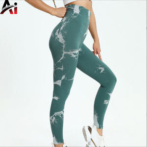 Leggings de yoga pour femmes de haute qualité, style unique, séchage rapide, respirants, taille personnalisée, vêtements de sport et d'entraînement - Product Image 1