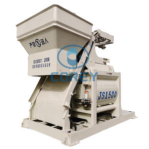 Malaxeur à béton à double arbre Js1500 de grande capacité avec élévateur - Product Image 2