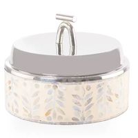 Ensemble de plats de service marocains coniques de luxe en acier inoxydable doré, écologiques, antiadhésifs, de 33 cm de diamètre, pour garder les aliments au chaud