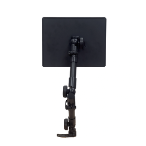 Support de voiture en aluminium pour ordinateur portable, fixation sur rail de siège, sans perçage, articulation à dents télescopique, charge maximale 4 kg - Product Image 3