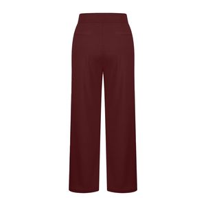 Flared Fitness Pants Wide Waistband Yoga <b>Trousers</b> Soft Performance Fabric Fitness Training Wholesale <b>Women's</b> Activewear Factory - Product Image 4