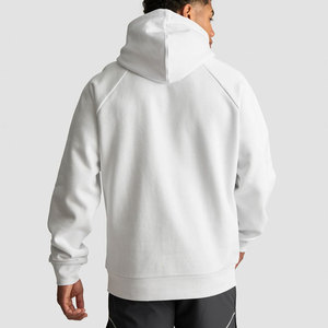 Sweat-shirts d'hiver légers pour hommes, unis, décontractés, couleurs personnalisables, logo frontal, respirants, en molleton 100 % coton, avec poche, coupe classique - Product Image 4