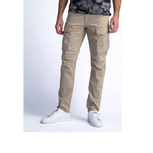 Pantalones Cargo Casuales Personalizados con Múltiples Bolsillos, Pantalones de Corte Recto para Hombre, Cintura Alta, Ajustados, Exportación de BD - Product Image 1