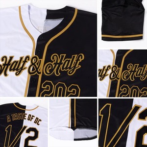 Maillot de softball personnalisé blanc, noir et or vieilli pour femmes – Respirant, anti-humidité, tenue de sport professionnelle pour équipes, uniformes en gros - Product Image 5