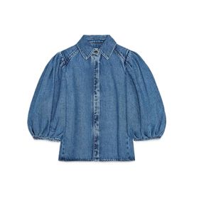 Blusa de Moda para Mujer, Camisa de Mezclilla de Alta Calidad, Manga Larga, Transpirable, de Algodón, Ropa Casual para Mujer - Product Image 2