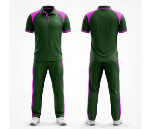 Custom Made <b>Cricket</b> Team Wear Supplier from Pakistan | Men Women Youth <b>Cricket</b> Wears Polo Shirt and Trouser Full Team - Product Image 2