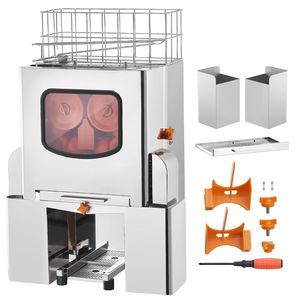 Spremiagrumi Automatico Commerciale in Acciaio Inox da 120W, 20 Arance/Minuto, 110V, Nuovo, per Arance - Product Image 1