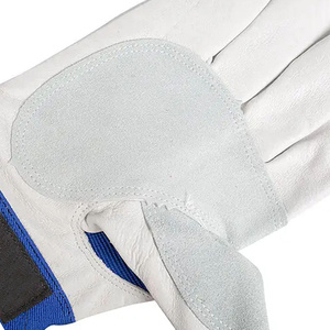 Guantes de Trabajo Mecánicos de Cuero Vacuno para Protección de Manos en Seguridad Industrial, Resistentes a la Abrasión y al Calor, Cómodos, Venta al Por Mayor - Product Image 5