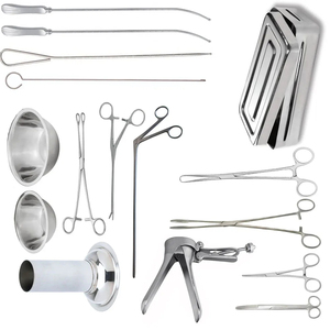 ชุดเครื่องมือผ่าตัดสำหรับการใส่และถอด IUD แบบใช้ซ้ำได้ ทำจากสแตนเลส สำหรับนรีเวชวิทยา - Product Image 2