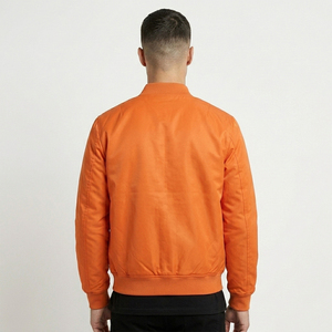 Chaquetas bomber para hombre de alta calidad, con logo impreso personalizado, marca privada, ropa de invierno para adultos. - Product Image 2