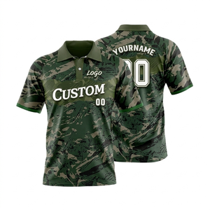 Polo de sport sublimé de qualité industrielle pour hommes, 200 GSM, en polyester durable et respirant, uniforme pour le personnel, idéal pour les promotions en extérieur - Product Image 4