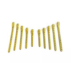 Placas medias distales de tibia estilo VOI de 35 mm, implantes ortopédicos veterinarios de titanio, juego de 10 piezas para fijación de fracturas - Product Image 6