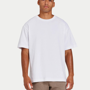 Camiseta de Manga Corta para Hombre, 200 g, Cuello Redondo, Color Sólido, Diseño Simple, Holgada, Informal, en Oferta - Product Image 2