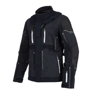 Unisex Winter Plus Size Motorbike Air Ventilated Waterproof Touring Jacket with Armors Cordura Textile - Product Image 2