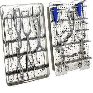 Caja de Instrumentos Manuales de Acero Inoxidable Alemán de Primera Calidad, Certificada por CE e ISO, Organizador para Instrumental Médico Quirúrgico de Dentavex - Product Image 3