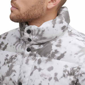 Manteau court pour homme, col montant, en polyester léger, tendance automne-hiver, avec logo personnalisé OEM - Product Image 4