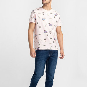 เสื้อยืดผ้าฝ้าย 100% สำหรับฤดูร้อน สวมใส่สบาย พิมพ์ลายกราฟิกตามสั่ง เนื้อผ้าเบา ทนทาน ทรงหลวม สำหรับผู้ชาย - Product Image 5