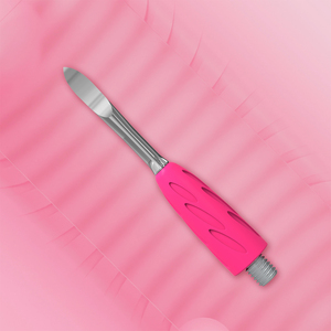 UNIQ-19 STALEKS Repousse-cuticules en acier inoxydable à bord tranchant pour manucure, outils de dépose de vernis gel et de nettoyage des ongles - Product Image 2