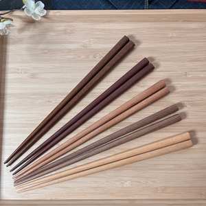 Palillos de Madera Personalizados Estilo Japonés Sin Laca para Bares de Sushi, Cenas en Casa, Juego de Regalo - Product Image 1