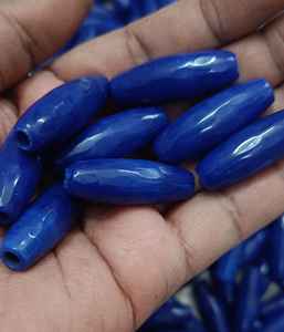 ลูกปัดแก้วทรงเหลี่ยมสีเขียวแบบกำหนดเอง สไตล์การค้าแคนาดา คุณภาพสูง ผิวเรียบขัดเงา บรรจุกล่อง สำหรับทำเครื่องประดับ - Product Image 6