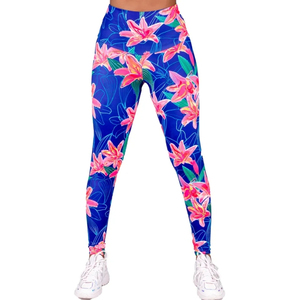 Leggings de sport pour femmes à imprimé marbré de qualité supérieure, séchage rapide, pour la course et le yoga, taille haute, pour l'entraînement - Product Image 2