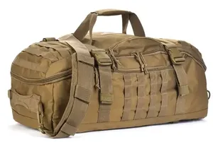 Fashion Duffel <b>Bag</b> for Men Women <b>Multi</b> Functional Travel Gym Separate Shoe Storage <b>Compartments</b> Cotton Fabric 30 40L Capacity - Product Image 5