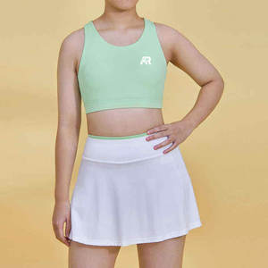 Débardeur pour femme avec jupe, forme basique, design simple, facile à porter - Product Image 4