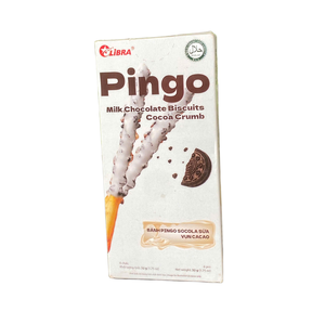 Pingo Milk Stick, Galletas Dulces Bajas en Grasa Cubiertas de Chocolate, Caja de 32g - Product Image 1