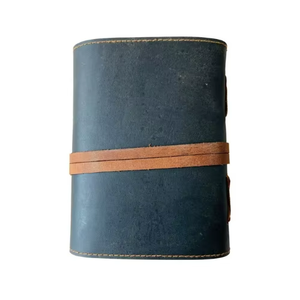 Vintage Leather Gemstone Religious Handmade Hardcover Journal <b>Diary</b> <b>Notebook</b> with Deckle Edge Paper-Gift for Writing and Spell - Product Image 2