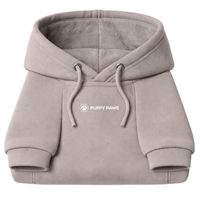 เสื้อฮู้ดดี้สุนัข สีเคลย์ ผ้าฟลีซนุ่ม เสื้อกันหนาวมีฮู้ด อบอุ่น สวมใส่สบาย สำหรับสุนัขพันธุ์เล็กและกลาง ใส่ได้ทั้งในบ้านและนอกบ้าน - Product Image 6