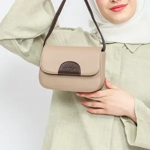 Sac à bandoulière carré en cuir véritable de haute qualité pour femme, sac messager à l'épaule, petit sac à main tendance pour femme - Product Image 3