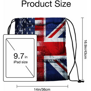 Bolsas con Cordón Sublimadas Personalizadas, Mochila de Gimnasio de Poliéster Impermeable, Bolsa Deportiva Promocional al por Mayor - Product Image 6