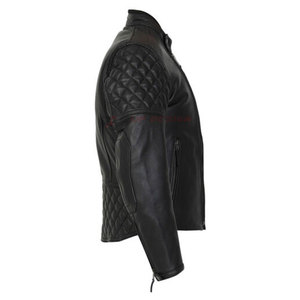 Racing Wear <b>Men</b> Motorcycle Leather <b>Jacket</b> Breathable All Seasons Use Outdoor Two Side Pockets Lightweight Customized Colors - Product Image 3
