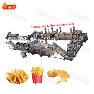 Baixin Automatic Potato Machine French Fries Making Equipment Completed Solution French Fries Production Line - Product Image 2
