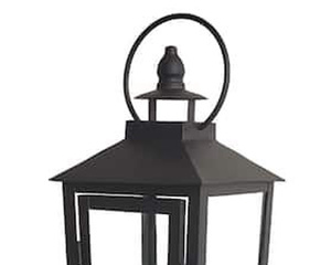 Elegante Lámpara Decorativa de Pared de Vidrio y Hierro en Color Negro Mate, Decoración del Hogar Hecha a Mano - Product Image 2