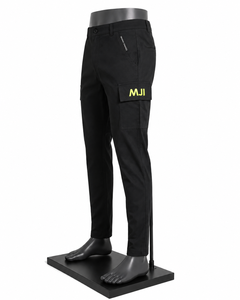 Mens <b>Black</b> Cargo Pants Tactical Workwear <b>Trousers</b> Custom Utility Multi <b>Pocket</b> Outdoor Casual Streetwear Wholesale Apparel - Product Image 4
