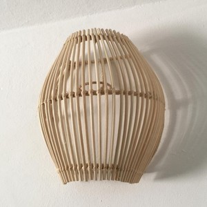 Modern rattan <b>wall</b> mounted light <b>sconces</b> best choice cylindrical <b>sconce</b> interior lighting decoration - Product Image 3
