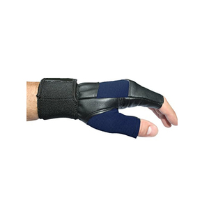 : Premium Genuine Leather Gym Gloves - Anti-Skid Weight Lifting Hand Protector with Extended Wrist Support - Custom Logo Fitness - Product Image 1